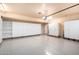 Spacious garage with built-in shelving and ample storage at 36444 N Stardust Ln, Carefree, AZ 85377