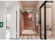 Bathroom with a large walk-in shower and terrazzo finishes at 36444 N Stardust Ln, Carefree, AZ 85377