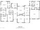 Floor plan of a 3103 sq ft home with 4 bedrooms, 3 baths and a 2 car garage at 36444 N Stardust Ln, Carefree, AZ 85377