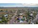 Aerial view of a single story home with a pool, and desert landscape at 36444 N Stardust Ln, Carefree, AZ 85377