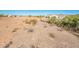 House's backyard view with desert landscape in the background at 15435 W Bajada Dr, Surprise, AZ 85387