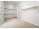 Large walk-in closet with ample shelving and hanging space at 15435 W Bajada Dr, Surprise, AZ 85387