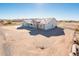 Aerial view of new construction home on desert lot at 15435 W Bajada Dr, Surprise, AZ 85387