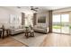 Spacious living room with large windows and sliding doors at 18252 W Cielo Grande Ave, Surprise, AZ 85387