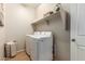 Bright laundry room, washer and dryer included at 18252 W Cielo Grande Ave, Surprise, AZ 85387