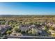 Aerial view of a luxurious home with mountain views and a large lot at 19481 N 98Th Pl, Scottsdale, AZ 85255