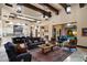 Open and inviting Gathering room with comfortable seating and views to the pool at 19481 N 98Th Pl, Scottsdale, AZ 85255