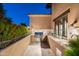 Built-in outdoor kitchen with grill and sink at 19481 N 98Th Pl, Scottsdale, AZ 85255