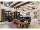 Spacious living room features a cozy fireplace and ample natural light at 19481 N 98Th Pl, Scottsdale, AZ 85255