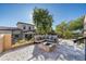 Patio with fire pit and comfortable seating area at 19481 N 98Th Pl, Scottsdale, AZ 85255