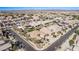Aerial view of a residential neighborhood at 23680 N 168Th Ln, Surprise, AZ 85387