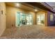 Covered patio with access to the living room and kitchen at 23680 N 168Th Ln, Surprise, AZ 85387
