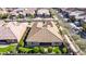 Aerial view showcasing the home's backyard and surrounding neighborhood at 23680 N 168Th Ln, Surprise, AZ 85387