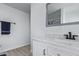 Clean bathroom with a marble vanity and modern fixtures at 2650 W Union Hills Dr # 258, Phoenix, AZ 85027