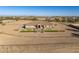 Aerial view of the property showing the home and surrounding area at 28847 N Royce Rd, San Tan Valley, AZ 85144