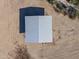 Aerial view of a metal building on a property at 28847 N Royce Rd, San Tan Valley, AZ 85144