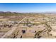Wide aerial view of the property and neighborhood at 28847 N Royce Rd, San Tan Valley, AZ 85144