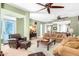 Spacious living room with comfortable sofas and a coffee table at 120 E Rio Salado Pkwy # 201, Tempe, AZ 85281