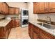 Laundry room with granite countertops and stacked washer/dryer at 4551 S Avenida Corazon De Oro --, Gold Canyon, AZ 85118