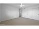 Light and airy bedroom with double closets and ceiling fan at 4331 W Port Au Prince Ln, Glendale, AZ 85306