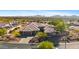 Single-story home with a three-car garage and mountain views at 2549 W Shinnecock Way, Anthem, AZ 85086