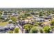 Aerial view of a large estate with pool and surrounding neighborhood at 19915 E Sonoqui Blvd, Queen Creek, AZ 85142