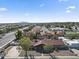 Wide aerial view showing the home and surrounding neighborhood at 1009 E Shadow Ridge Rd # 1, Casa Grande, AZ 85122