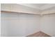 Large closet with shelves and hanging rod at 2561 E Jasper Dr, Gilbert, AZ 85296