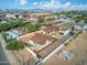 Aerial view showcasing a house with spacious yard, and surrounding area at 3925 S 6Th Ave, Phoenix, AZ 85041