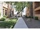 Community walkway with landscaping and mailboxes at 4803 N Woodmere Fairway -- # 2006, Scottsdale, AZ 85251