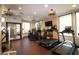 State-of-the-art fitness center with treadmills and elliptical machines at 4803 N Woodmere Fairway -- # 2006, Scottsdale, AZ 85251
