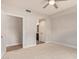 Bright bedroom with carpet, ceiling fan and access to bathroom at 4803 N Woodmere Fairway -- # 2006, Scottsdale, AZ 85251