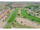 Aerial view of community near golf course at 18774 N 95Th Ave, Peoria, AZ 85382