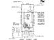 Plot plan of a one-story home with a two-car garage and patio at 4107 E Ghost Flower Ln, San Tan Valley, AZ 85140