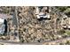 Aerial view of a residential lot with mountain views at 10948 E Rising Sun Dr, Scottsdale, AZ 85262