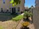 Large backyard with patio and grassy area at 2474 E Westchester Dr, Chandler, AZ 85249