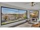 Stunning panoramic views from a sun-drenched sitting area at 3800 E Lincoln Dr # 42, Phoenix, AZ 85018