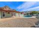 Private backyard oasis with pool, patio, and mountain views at 2321 E Lincoln Way, Phoenix, AZ 85020