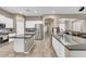 Modern kitchen with granite countertops and stainless steel appliances at 3514 E Parkview Dr, Gilbert, AZ 85295