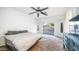 Main bedroom with sliding glass doors leading to backyard at 7585 W Tumblewood Dr, Peoria, AZ 85382