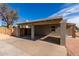 Single-car carport with covered parking at 298 W Tulsa St, Chandler, AZ 85225