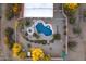 Inviting pool area with spacious patio and landscape at 15339 E Red Bird Rd, Scottsdale, AZ 85262