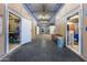 Long stable interior with multiple stalls and storage at 15339 E Red Bird Rd, Scottsdale, AZ 85262