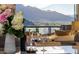 Living area with mountain views and wine decanter set at 18720 N 101St St # 2017, Scottsdale, AZ 85255