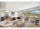 Open living area with modern furniture and views at 16580 N 92Nd St # 2001, Scottsdale, AZ 85260