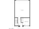 First floor plan showcasing a bedroom, garage, and staircase at 4220 N 32Nd St # 1, Phoenix, AZ 85018