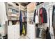 Large walk-in closet with ample shelving and drawer space at 16944 W Coronado Rd, Goodyear, AZ 85395