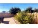 Small backyard with gravel ground cover and wooden fence at 9618 N 66 Dr, Glendale, AZ 85302