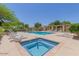 Relaxing spa tub adjacent to the refreshing community pool at 19530 N 84Th Ave, Peoria, AZ 85382