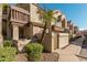 Condo exterior with walkway, landscaping and gated entrance at 839 S Westwood -- # 182, Mesa, AZ 85210